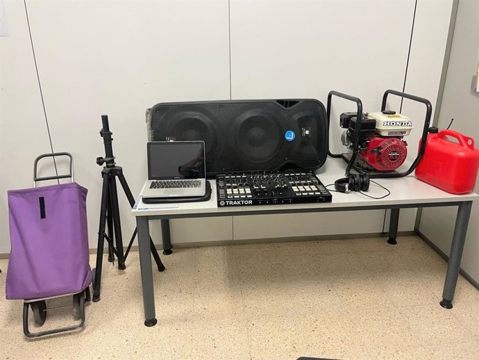 Efectos intervenidos en el operativo.