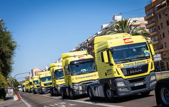 Cabalgata de camiones