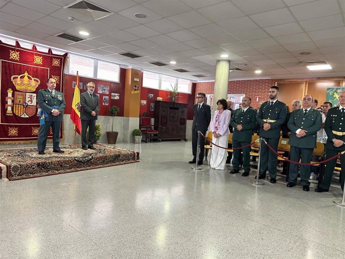 Acto de conmemoración del 179 aniversario de la Guardia Civil en la Comandancia de Cáceres