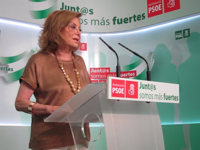 Archivo - Amparo Rubiales, hasta hoy presidenta del PSOE de Sevilla. 