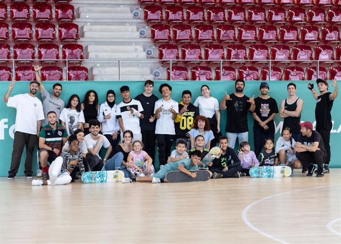 El Madrid Urban Sports lleva los deportes urbanos a los niños del Centro Fundación Rafa Nadal de Madrid.