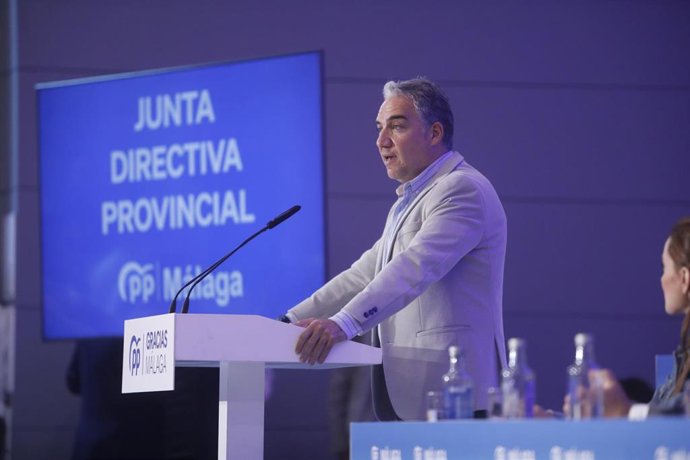 El coordinador general del PP, Elías Bendodo, en una imagen de archivo.