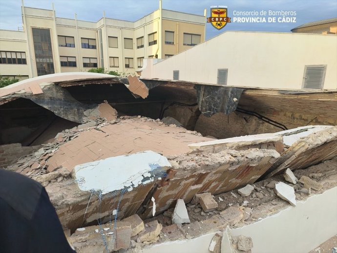 Cúpula de la iglesia castrense del Ángel Custodio de Cádiz