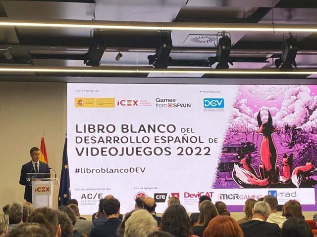 Presentación del Libro Blanco del Desarrollo Español del Videojuego 2022.