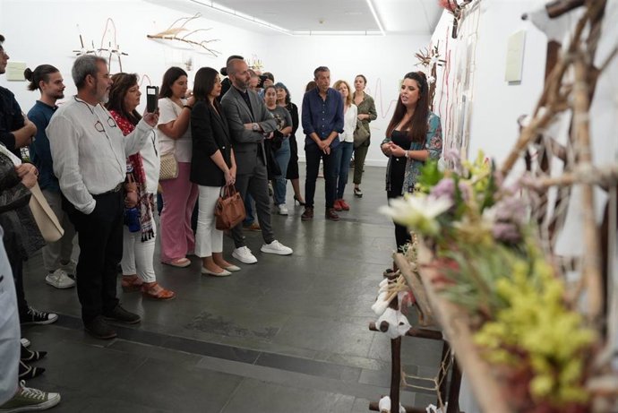Inauguración de la exposición 'Metáfora', de Cristina Lara Fernández.