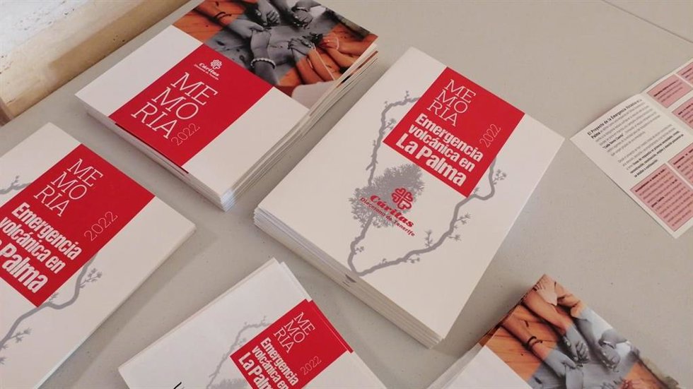 Memoria anual de Cáritas de Tenerife