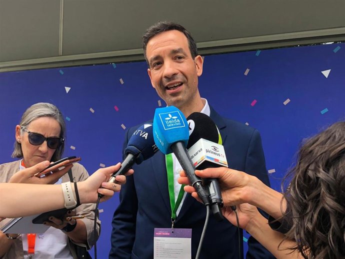 El presidente de la Trobada Empresarial al Pirineu, Josep Serveto.