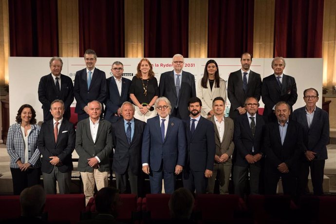 Reunión de empresarios en Foment del Treball