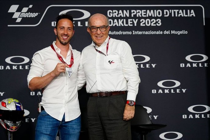 El piloto italiano Dovizioso se convierte en MotoGP Legend