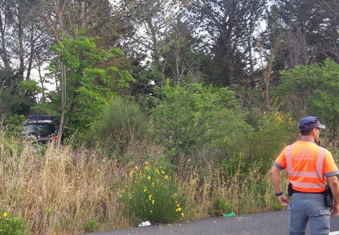 Imagen del accidente.