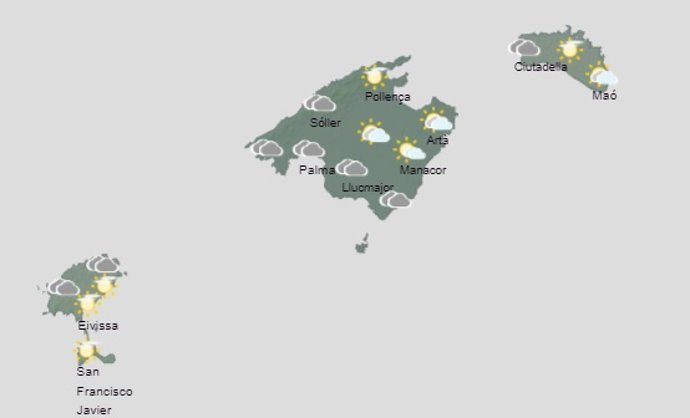 El tiempo hoy viernes, 9 de junio, en Baleares.