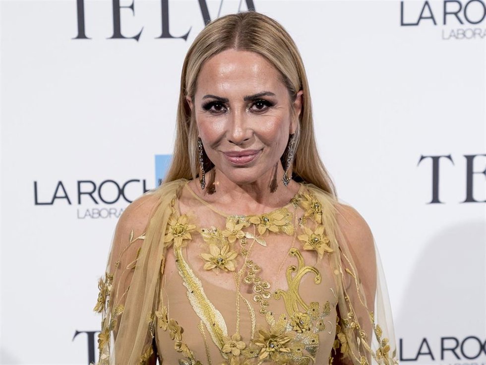 Marta Sánchez durante la gala benéfica Fight With Careen el Museo Nacional Thyssen-Bornemisza