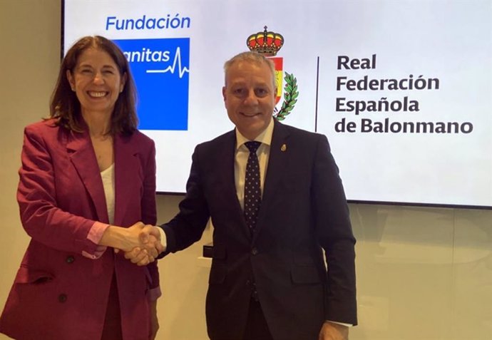 La Real Federación Española de Balonmano y Fundación Sanitas se unen para impulsar la práctica de deporte inclusivo