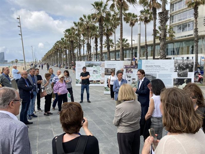 Imagen de la inauguración de la exposición