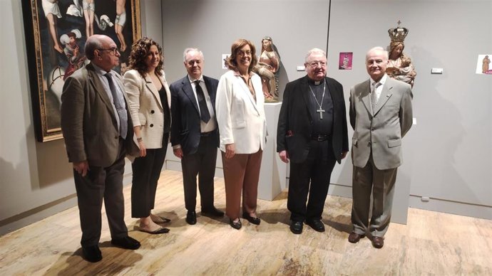 La exposición 'Patrimonio restaurado' acoge 37 obras reparadas durante los últimos 4 años en el taller de restauración