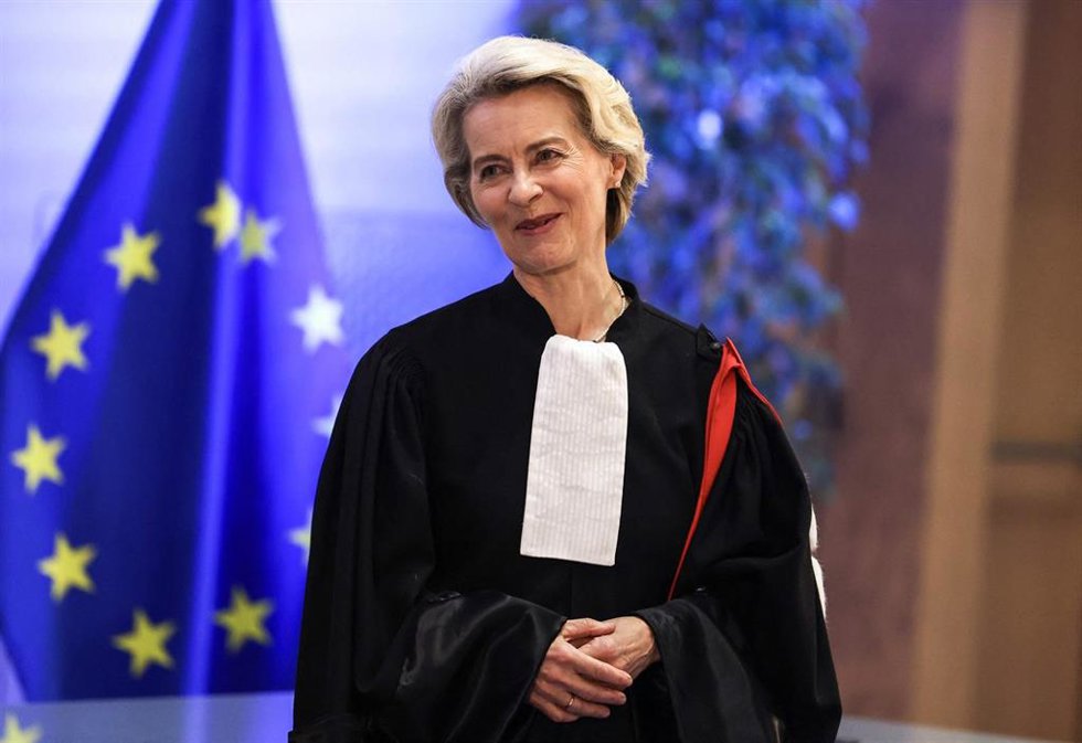 Ursula Von der Leyen, presidenta de la Comisión Europrea, reconocida en Toulouse