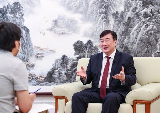 Archivo - El embajador de China en Corea del Sur, Xing Haiming.