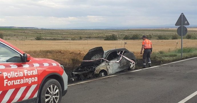 Estado del vehículo accidentado.