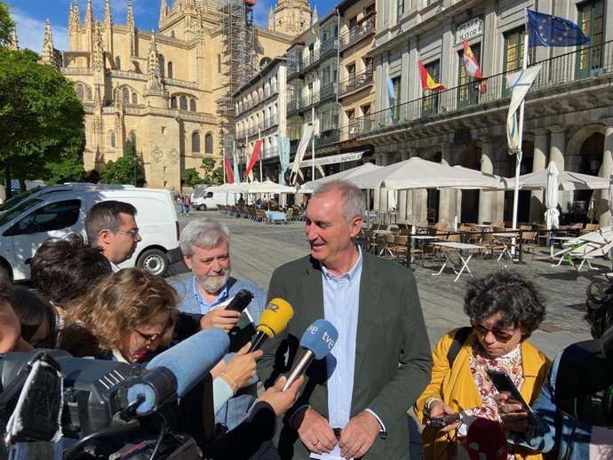 El candidato electo, José Mazarías