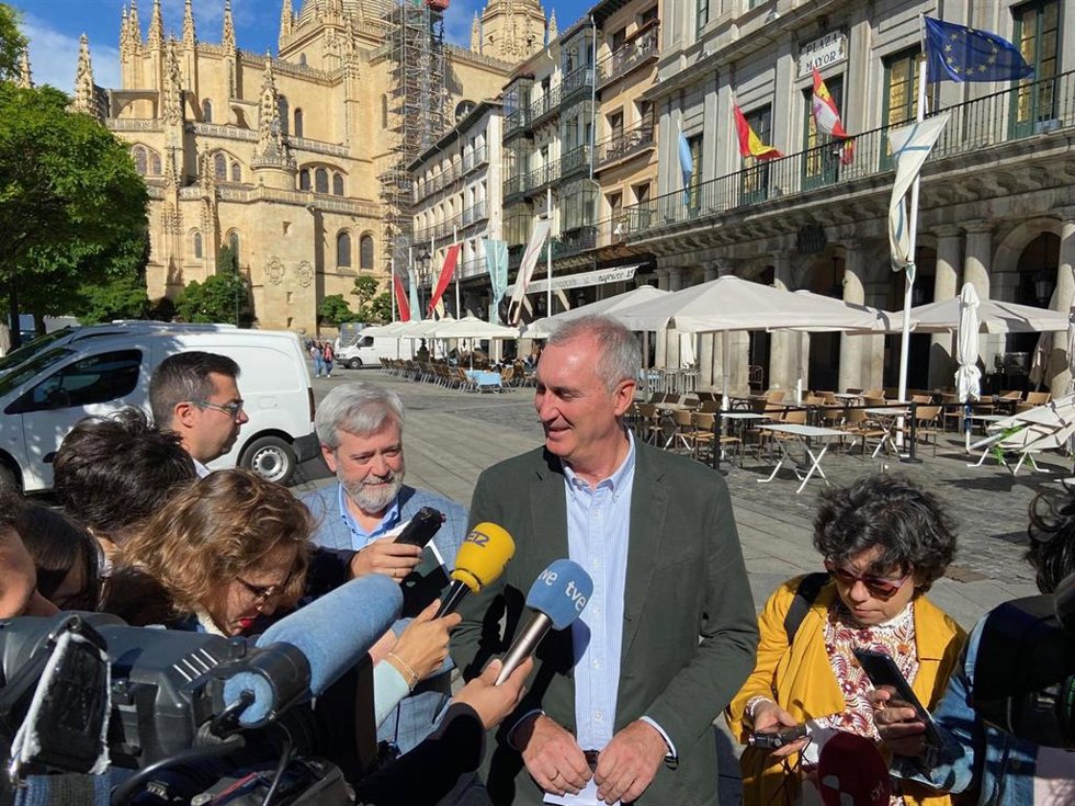 El candidato electo, José Mazarías