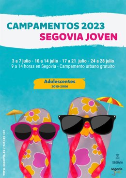 Cartel Del Programa 'Verano Segovia Joven'