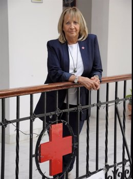 Mayte Pocello, presidenta de Cruz Roja Canarias
