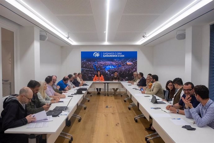 Comité de Campaña del PP de Galicia para las elecciones generales del 23 de julio.