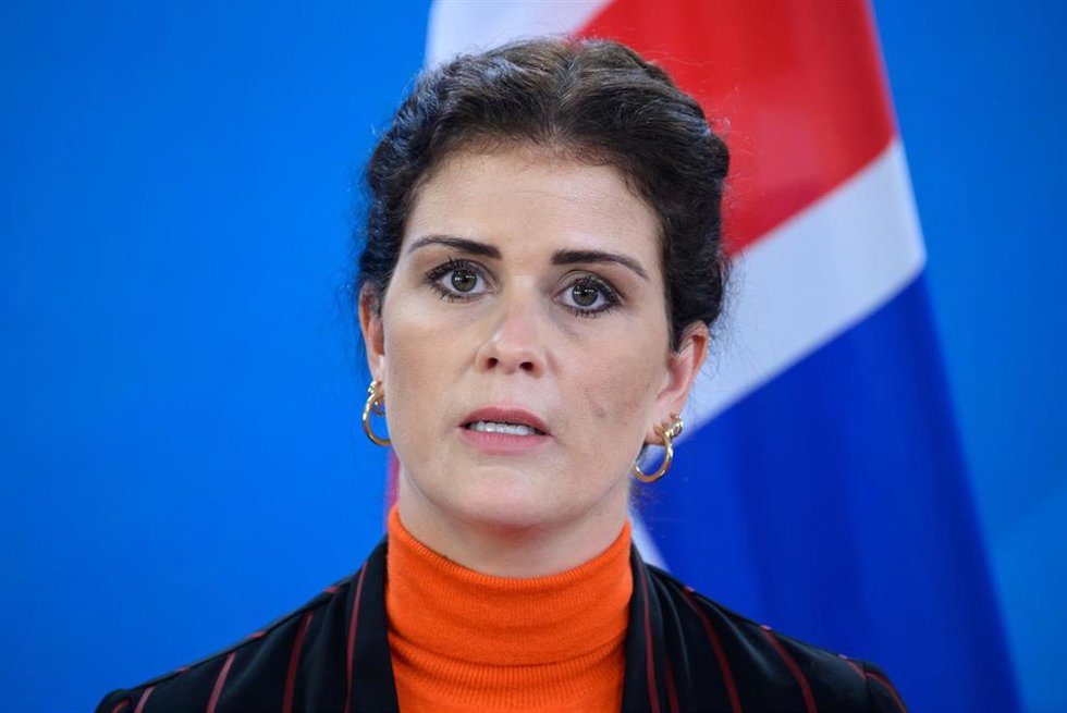 Archivo - La ministra de Asuntos Exteriores de Islandia, Thórdís Kolbrún Reykfjrd Gylfadóttir.