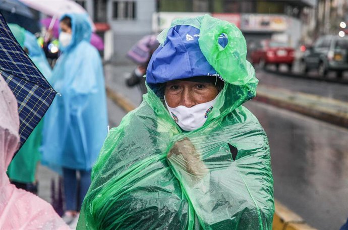 Archivo - Lluvias en Ecuador