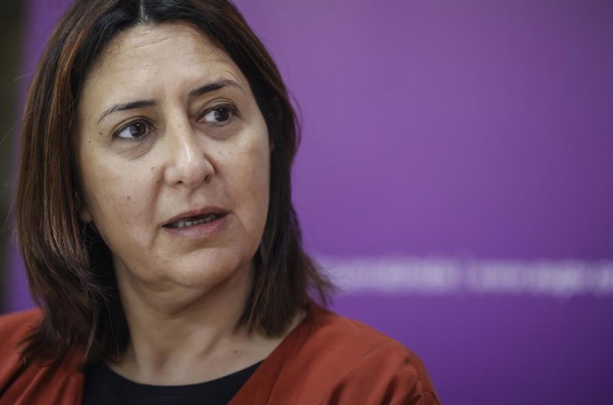 Archivo - Arxiu - Entrevista d'Europa Press a la consellera de Transparncia i dirigent d'EUPV, Rosa Pérez Garijo