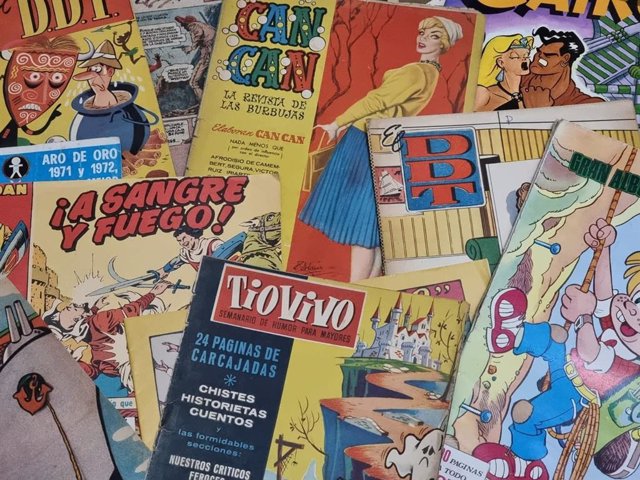 Archivo - Arxiu - Cultura.- El Centre Valencià del Còmic Micharmut arrancarà amb més de 30.000 publicacions 