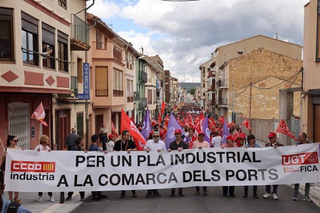 Manifestación en Vilafranca