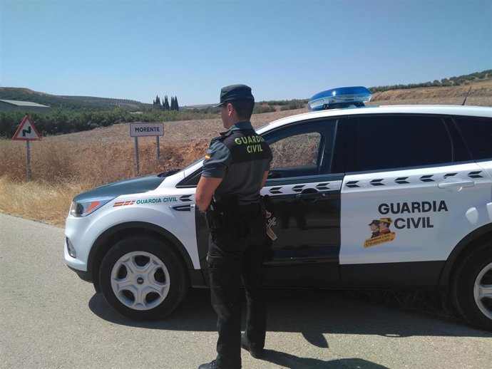 Guardia Civil en Morente.