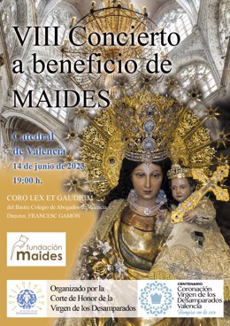 La Catedral de València acull dimecres que ve un concert a benefici de la Fundació Maides