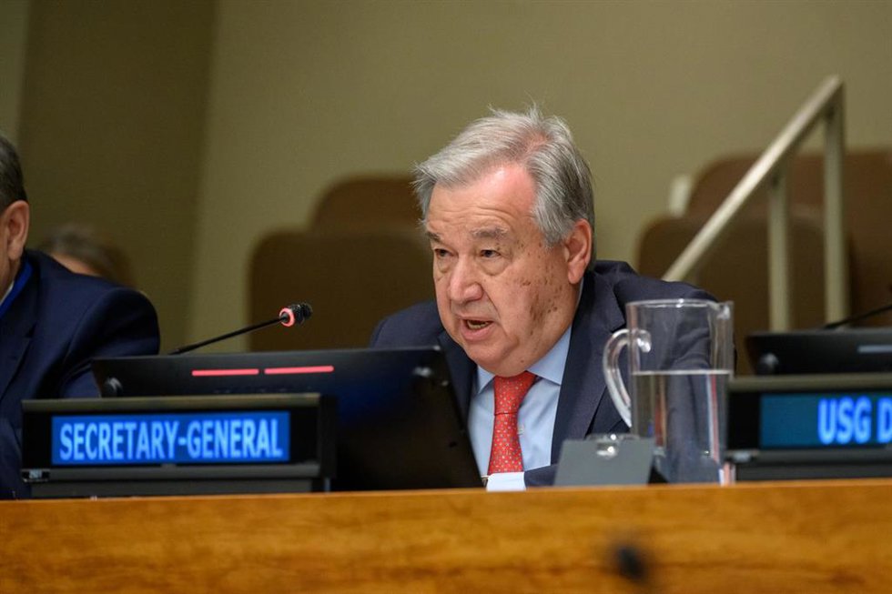 António Guterres.