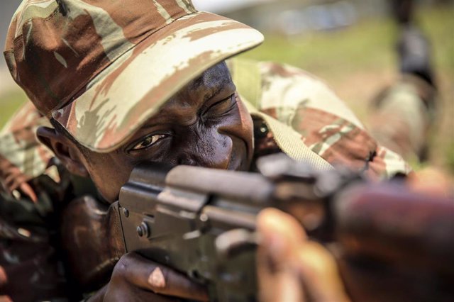 Archivo - Foto de archivo de un militar del ejército de Benín
