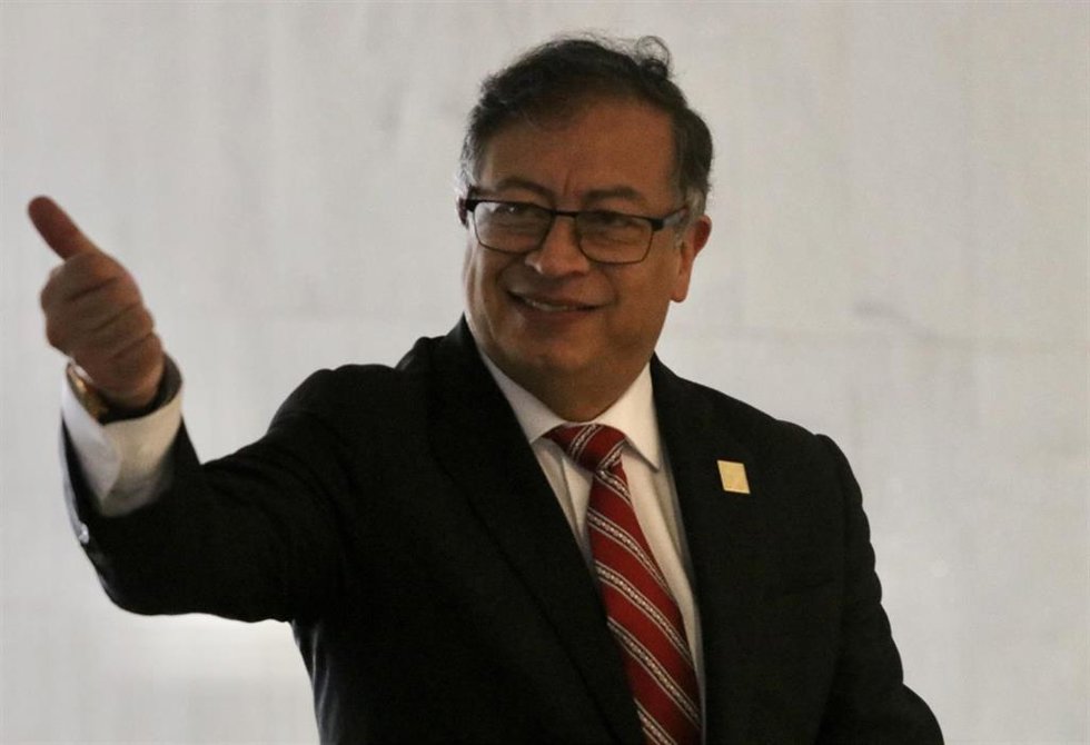 El presidente de Colombia, Gustavo Petro