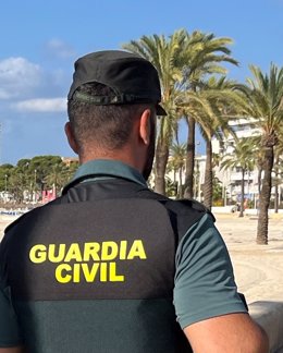 Un agente de la Guardia Civil. Recurso. Archivo.