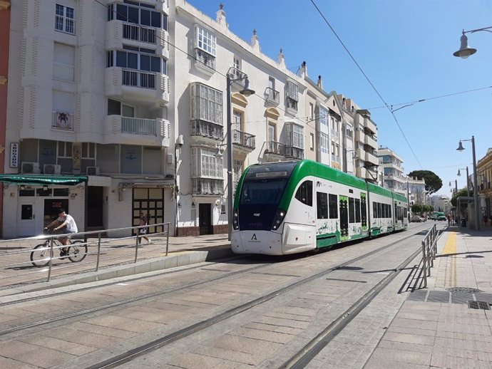 Trambahía de Cádiz.