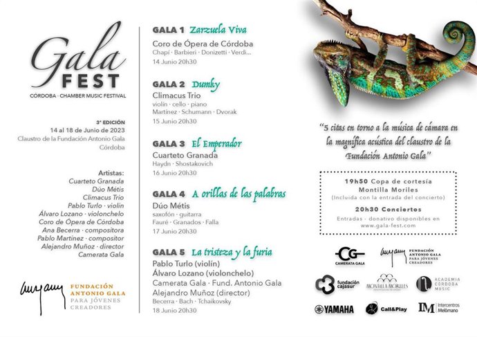 Imagen promocional del Gala Fest.