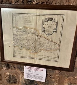 Una exposición recoge en el Castillo de Préjano una veintena de mapas antiguos de La Rioja desde el siglo XVII
