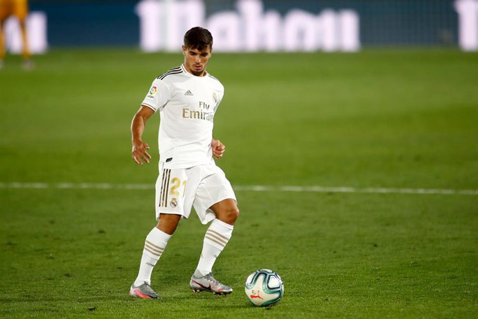Archivo - Brahim Díaz con el Real Madrid