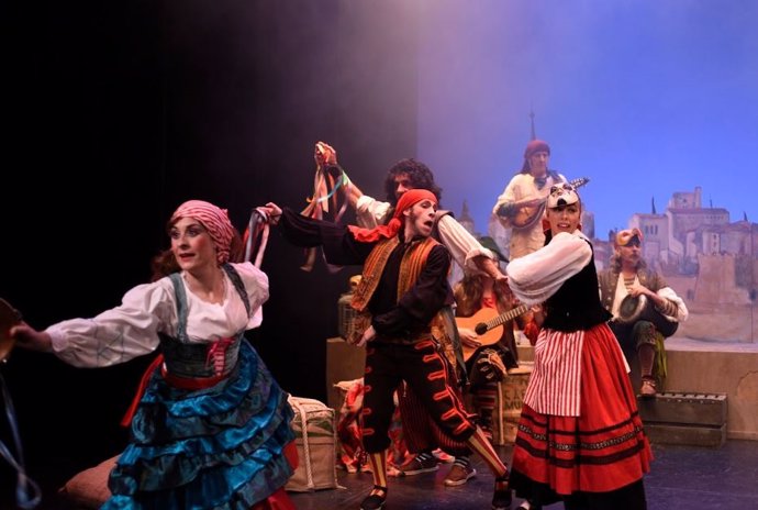 La compañía madrileña Morboria Teatro llega este domingo al Clásico de Cáceres con la comedia Los enredos de Scapin