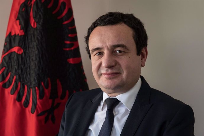 Archivo - January 26, 2018 - Pristina, Pristina, Kosovo - Kosovo - Pristina - Portrait of Albin Kurti - (born 24 March 1975 in Prishtina, Kosovo [a]) he is an Albanian activist and politician who is the leader of Vetevendosje! , and Member of the Assemb