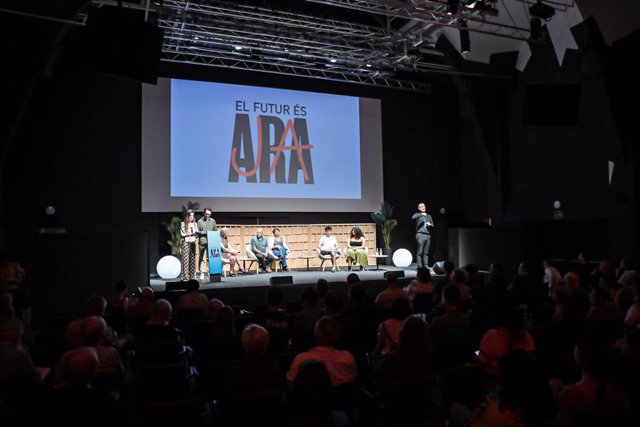El acto 'El Futur és Ara' celebrado este sábado en el Centre de Cultura Contemporània de Barcelona (CCCB)
