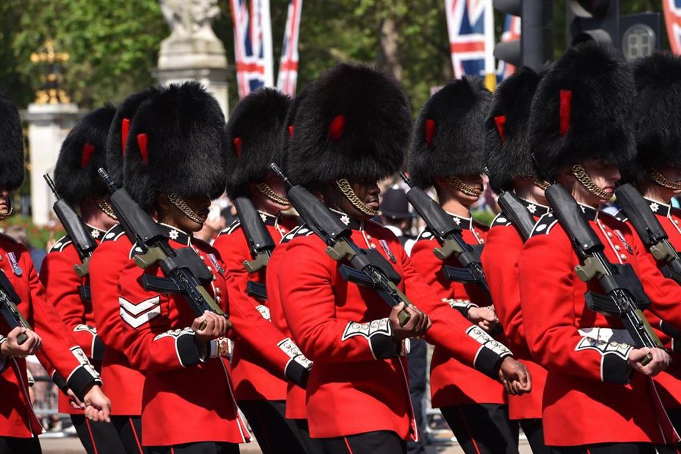 Revista militar en Londres 
