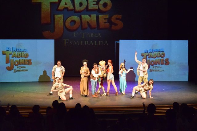 'Tadeo Jones Y La Tabla Esmeralda' En El Auditorio Municipal Maestro Padilla De Almería.