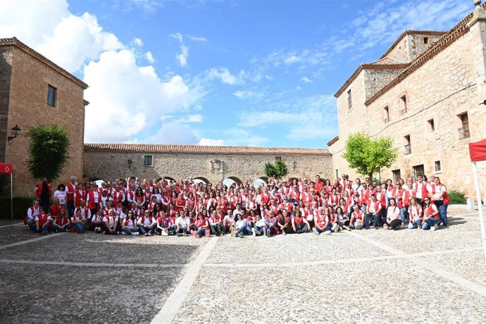 Participantes en el Encuentro Autonómico de Voluntariado de Cruz Roja Castilla y León
