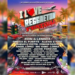 Cartel del 'I Love Reggaeton Festival'.