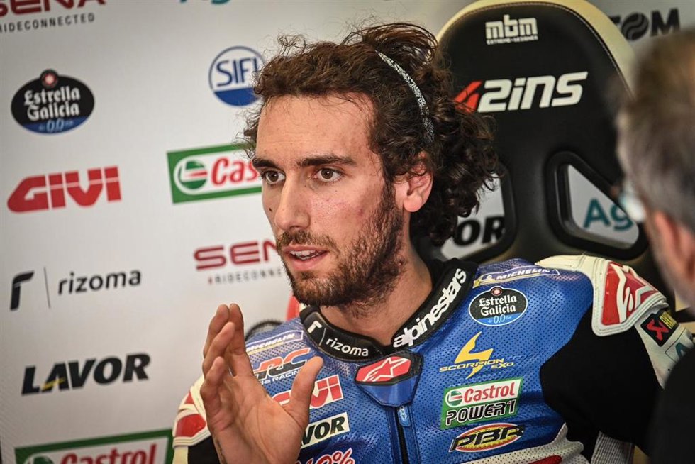 El piloto español Álex Rins (Honda).